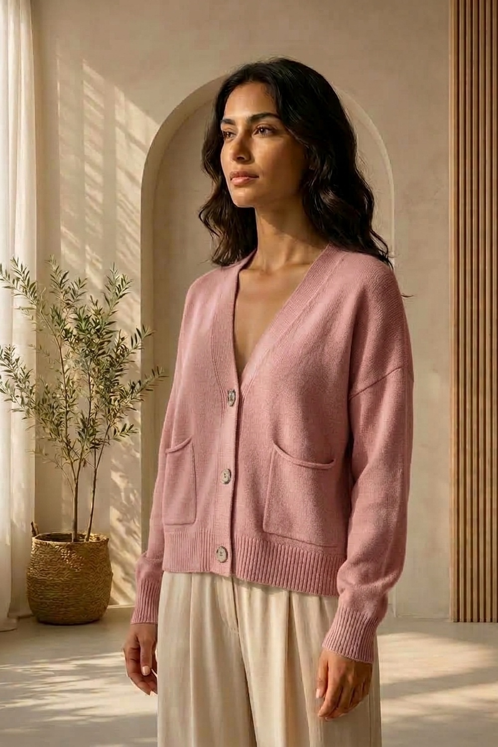 CARDIGAN TASCHINI