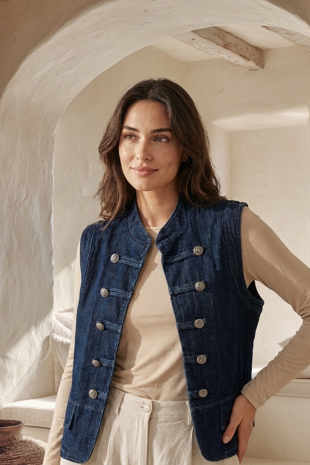 GILET JEANS NAPOLEON