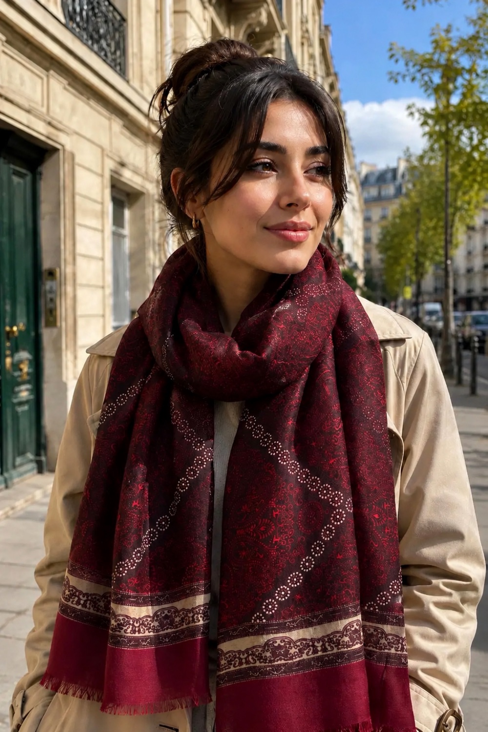 SCHAL PAISLEY MANDALA
