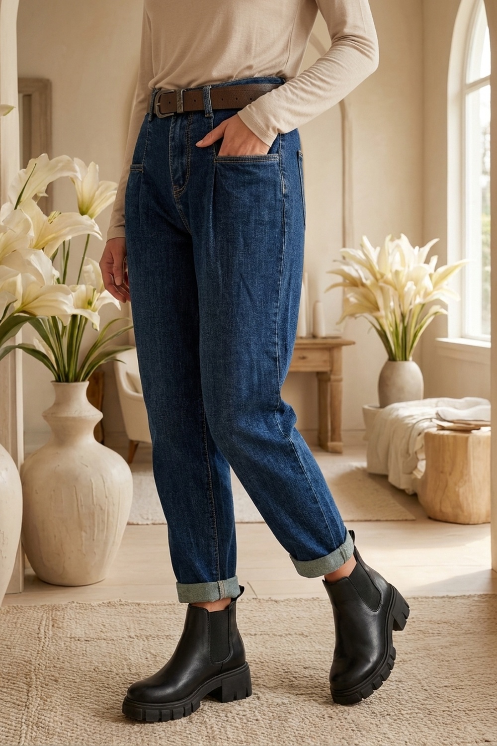 BARREL JEANS