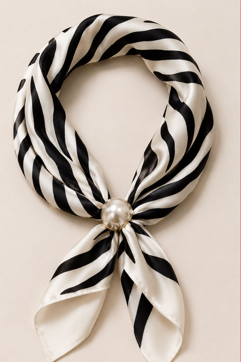 FOULARD MIT MAGNET ZEBRA