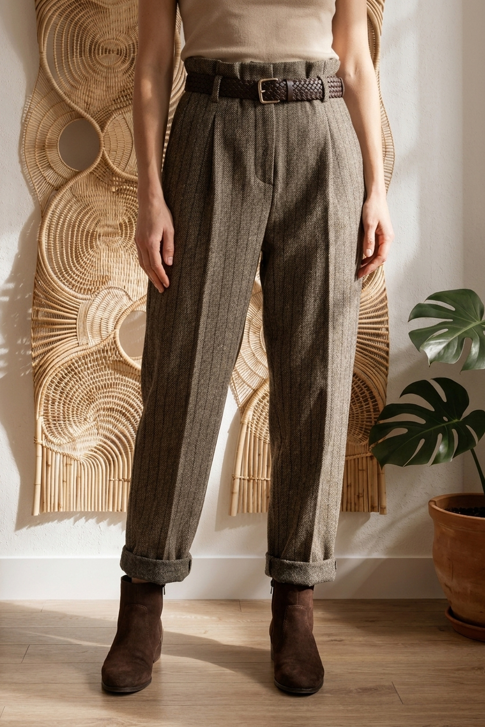 PANTALONE SPIGATO CINTURA