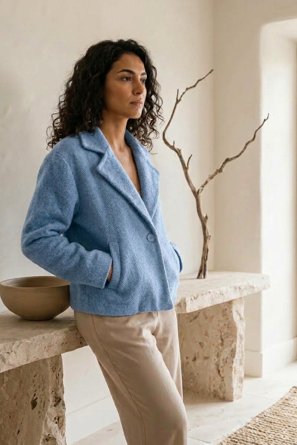 BLAZER PELOSO 1 BOTTONE